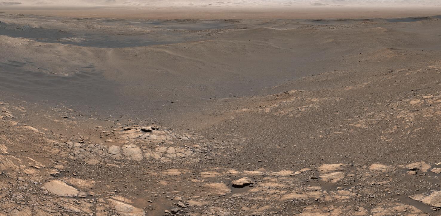 美国宇航局发布NASA火星18亿像素图